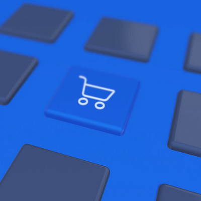 Shopping App Icon 3d app button cart icon mobile shop shopping sign splinetool threejs trolley ui