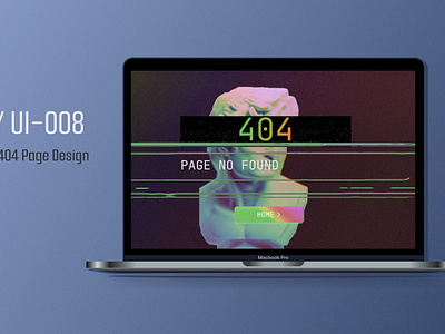 DAILY UI-008-Error Page Design daily ui challenge dailyui ui ui design