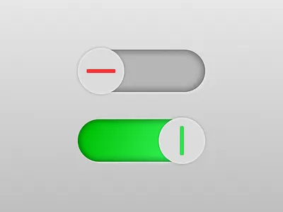 #015 On/Off Switch 006dailyui dailyui graphic design ui