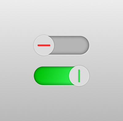 #015 On/Off Switch 006dailyui dailyui graphic design ui