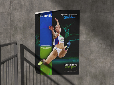 Unit sports equipment - poster flyer graphic design poster sport