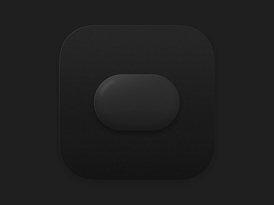 App icon • Zero Cam app app icon black cam camera icon monochrome white