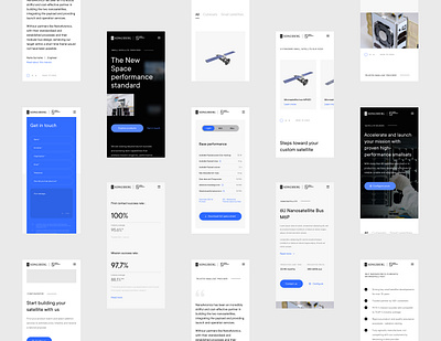 Nano Avionics web design update design graphic design home page juste landing lithuania minimalist mobile navickaite responsive ui ux uxui vilnius web design