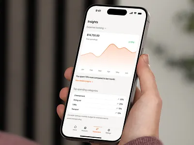 Finance mobile app design branding graphic design ui