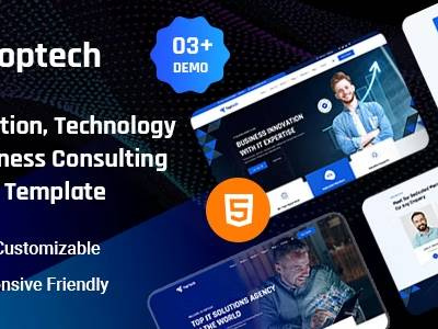 Toptech – IT Solution, Technology & Business Consulting HTML5 Te technology company