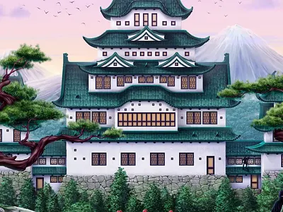 Bonus animation design for the our new online slot game animation bonus bonus animation bonus art bonus design digital art gambling game animation game art game design graphic design japanese japanese game japanese symbols motion graphics slot animation slot design