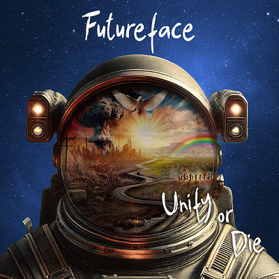 Futureface - Album Cover artwork cover art design