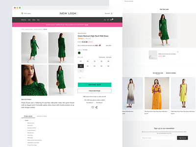 NewLook: Revolutionizing Fashion E-Commerce appdesign designinspiration digitaldesign digitalshopping ecommerceapp fashionapp fashioninterface fashiontech innovation moderninterface onlinefashion retaildesign seamlessshopping shoppingapp shoppingmadeeasy stylishshopping ui userexperience userinterface ux