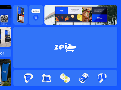 Zei - Projeto Aplicado app brand figma graphic design market motion graphics project site ui ux design webdesign
