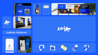 Zei - Projeto Aplicado app brand figma graphic design market motion graphics project site ui ux design webdesign