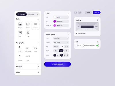 eCraft UI-UX application design interface product startup ui ux web website