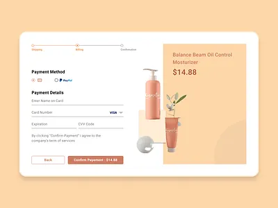 Payment Method design interface payment ui uiux userinterface