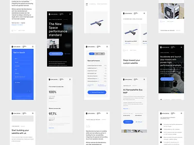 Nano Avionics website update design graphic design landing lithuania minimal outer outer studio product page ui ux uxui vilnius web design website