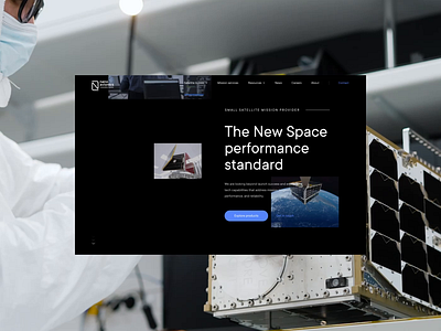 Nano Avionics web design update animation design graphic design home page landing lithuania minimal motion graphics outer outer studio ui ux uxui vilnius web design website