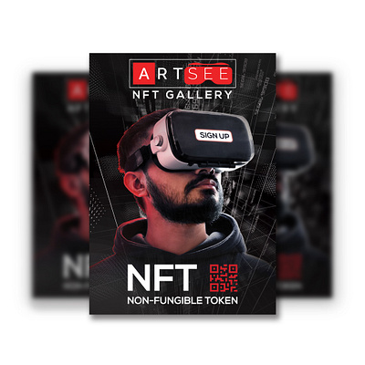 Goggles Flyer Design bitcoin business flyer corporate flyer creative flyer flyer flyer design goggles goggles flyer graphic design instagram posts nft nft gallery nft tokens nftart poster poster design posters vertual reality vr glass vr goggles
