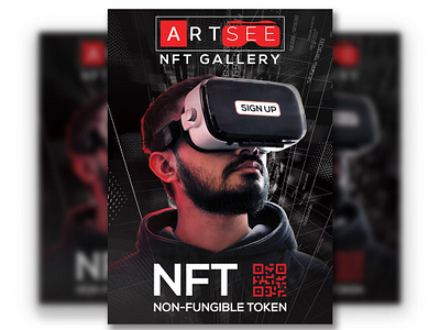 Goggles Flyer Design bitcoin business flyer corporate flyer creative flyer flyer flyer design goggles goggles flyer graphic design instagram posts nft nft gallery nft tokens nftart poster poster design posters vertual reality vr glass vr goggles