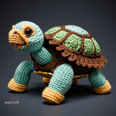 Knitted-Turtle