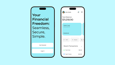 Mobile Banking App ui ui design ux ux design