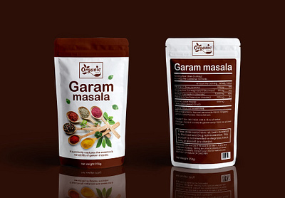 Garam masala packaging design. 3d animation branding garam masala design graphic design motion graphics