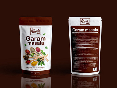 Garam masala packaging design. 3d animation branding garam masala design graphic design motion graphics