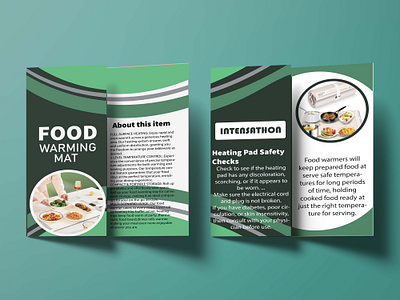 Brochure design adobe illustrator branding brochure design electric mat brochure design food brochure design food mat graphic design graphic designing intensathon brochure design logo mat brochure design warming food mat