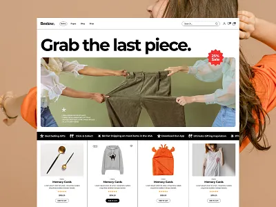 Bestow - Gift Shop eCommerce Theme clean e commerce giftstore layout modern responsive shop theme ui ux woocommerce wordpress