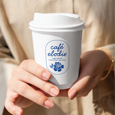 Cafe Elodie Branding branding graphic design