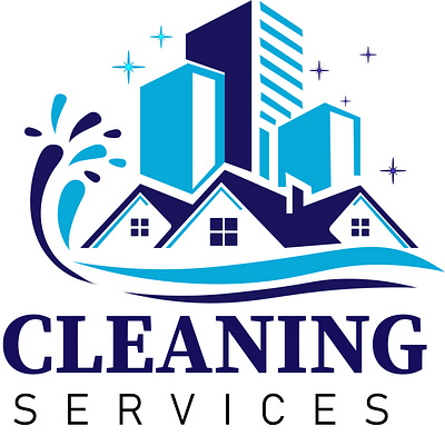 Cleaning Services logo design branding building logo cleaning logo cleaning services design minimalistic logo graphic design logo logo design modern logo motion graphics