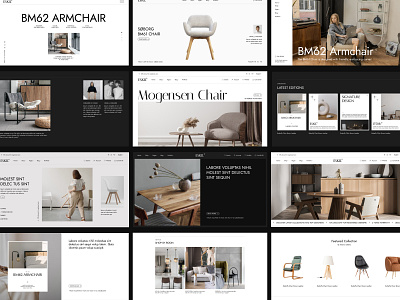 Eskil - Furniture Store Theme clean design e commerce furniture minimal modern responsive shop theme ui ux wordpress