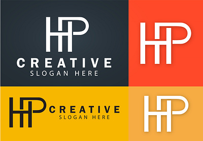 HP Branding: Modern & Creative Logo 3d animation branding graphic design logo motion graphics ui