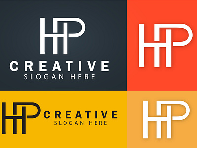 HP Branding: Modern & Creative Logo 3d animation branding graphic design logo motion graphics ui