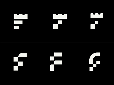 F symbol exploration abstract branding compliance f graphic design identity logo mark symbol tech