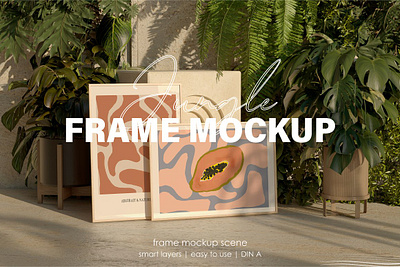 JUNGLE Natural Frame mockup set art mockup bedroom frame mockup frame frame mockup frame mockup interior frame mockup set frame wall mockup interior frame mockup interior mockup jungle poster mockup mockups palm shadow poster poster frame poster mockup print poster psd mock ups