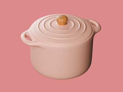 3D pot icon 3d 3d icon 3d pot icon animation baking chef design graphic design icon illustration kitchen pot ui