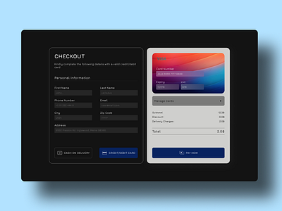 Checkout Page checkoutdesign checkoutflow checkoutpage cleandesign daily ui daily ui challange design designinspiration designshowcase digitaldesign dribbbledesign ecommercedesign minimaldesign paymentpage ui ux visa webdesign