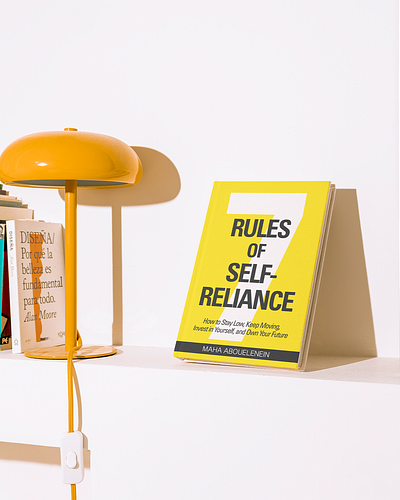 7 Rules of Self-Reliance - Book Cover Design art book cover book cover design brand design branding cover art design graphic design packaging design typography