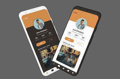 Profile Page dailyui design figma profilepage ui uiux