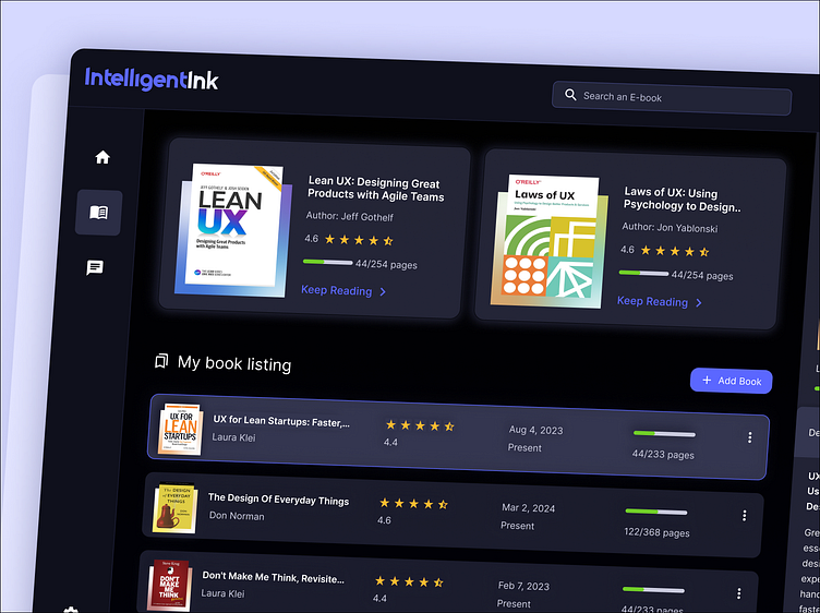 Digital Library Interface Design by Meline Martirosyan on Dribbble