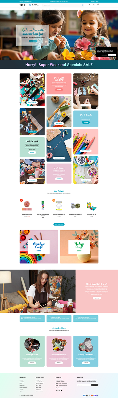 Vogal - Multipurpose Shopify Theme OS 2.0 baby ecommerce electronics fashion shop shopify store theme toy