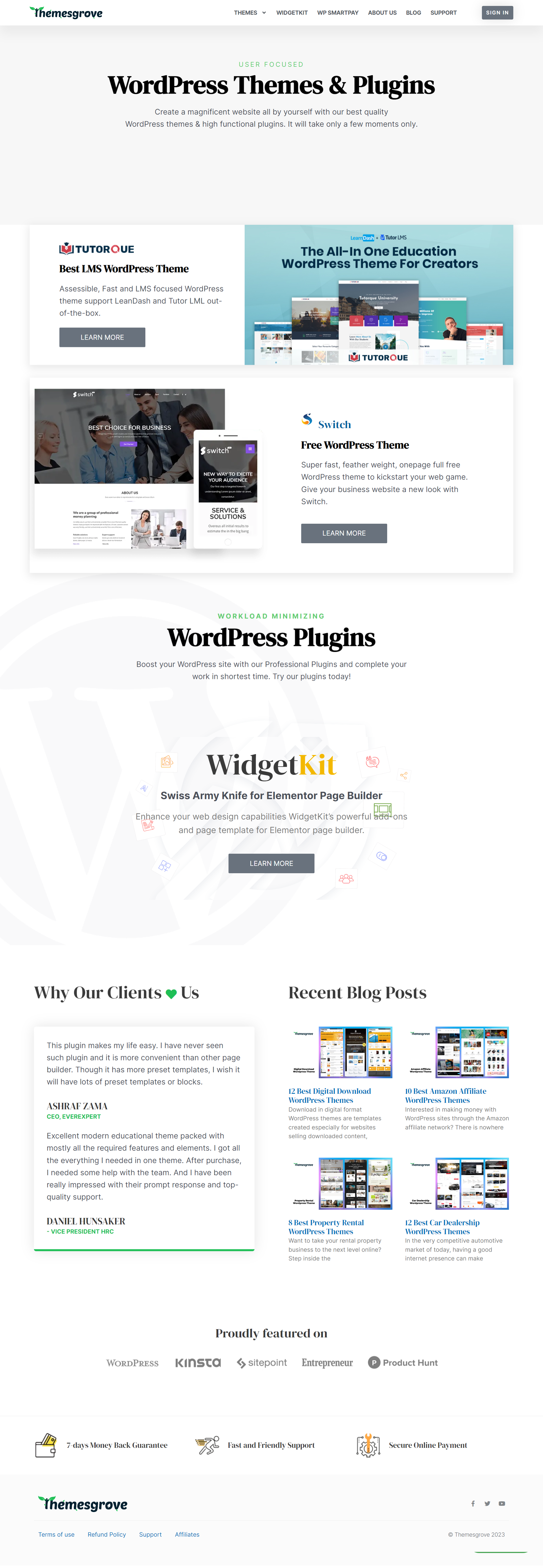 Themesgrove website clone website custom website design duplicate website elementor elementor pro figma to wordpress landing page pro plugin pro website responsive website web design web development website website customization wordpress wordpress website