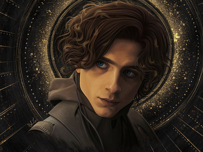 Paul Atreides art dune fanart procreate