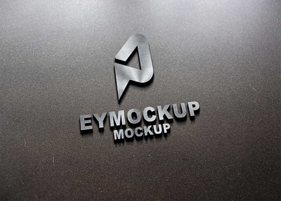 Iron 3D Logo Mockup 3d logo mockup free mockup graphic eagle logo logo mockup mockup mockups