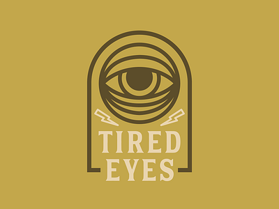 Tired Eyes Graphic brand identity branding coffee coffee co design eye graphic design identity illustration logo logo design logo designer mark tired visual identity