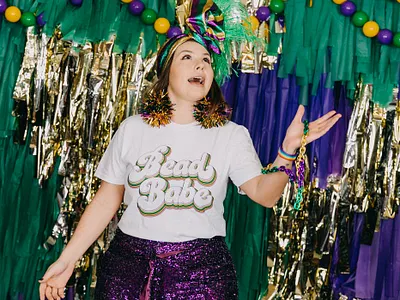 Fringe+Co Collab - Mardi Gras Collection design graphic design