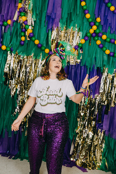 Fringe+Co Collab - Mardi Gras Collection design graphic design