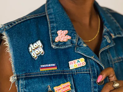 Fringe+Co Collab - Pride Collection design graphic design