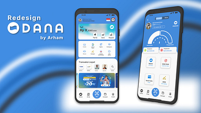 Redesign Dana - Mobile App design finance fintech mobile app ui ui design