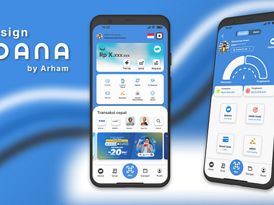 Redesign Dana - Mobile App design finance fintech mobile app ui ui design