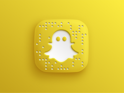 Snapchat Logo design branding design graphic design illustration logo ui vector