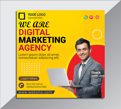 Social Media Ads Design branding design designgraphicdesign graphic design illustration logo so vector